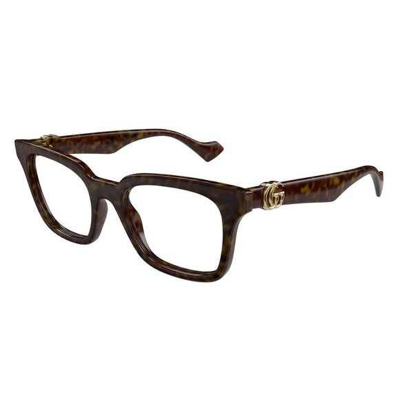 NEW GUCCI EYEGLASSES HAVANA WOMEN EYEWEAR GUCCI - Picture 1 of 3